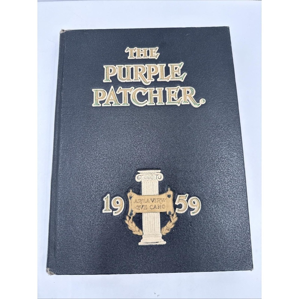 VTG The Holy‎ Cross College The Purple Patcher Yearbook 1959